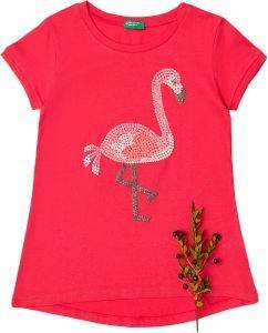 ΜΠΛΟΥΖΑ ΜΕ ΚΟΝΤΟ ΜΑΝΙΚΙ BENETTON FUNZIONE GIRL FLAMINGO ΦΟΥΞΙΑ (82 CM)-(1-2 ΕΤΩΝ) ΜΠΛΟΥΖΑ ΜΕ ΚΟΝΤΟ ΜΑΝΙΚΙ BENETTON FUNZIONE GIRL FLAMINGO ΦΟΥΞΙΑ (82 CM)-(1-2 ΕΤΩΝ)