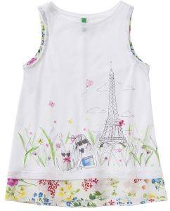 ΜΠΛΟΥΖΑ ΑΜΑΝΙΚΗ BENETTON COLOR POWER ΛΕΥΚΟ (110 CM)-(4-5 ΕΤΩΝ) ΜΠΛΟΥΖΑ ΑΜΑΝΙΚΗ BENETTON COLOR POWER ΛΕΥΚΟ (110 CM)-(4-5 ΕΤΩΝ)