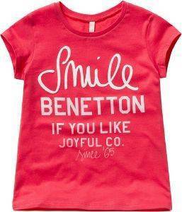 T-SHIRT BENETTON BASIC TK SMILE  (100 CM)-(3-4 )