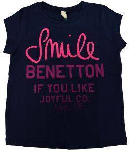 T-SHIRT BENETTON BASIC TK SMILE   (100 CM)-(3-4 )