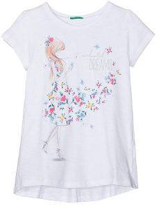 T-SHIRT BENETTON #5 HELLO SUMM G  (82 CM)-(1-2 )