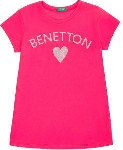 T-SHIRT BENETTON BASIC GIRL ������ (110 CM)-(4-5 ����)