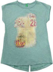 ΜΠΛΟΥΖΑ ΜΕ ΚΟΝΤΟ ΜΑΝΙΚΙ BENETTON CRAFT GIRL MINT ΜΕΛΑΝΖΕ (90 CM)-(2 ΕΤΩΝ) ΜΠΛΟΥΖΑ ΜΕ ΚΟΝΤΟ ΜΑΝΙΚΙ BENETTON CRAFT GIRL MINT ΜΕΛΑΝΖΕ (90 CM)-(2 ΕΤΩΝ)