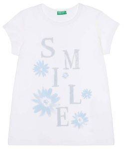 T-SHIRT BENETTON CA SMILE ΛΕΥΚΟ (90 CM)-(2 ΕΤΩΝ) T-SHIRT BENETTON CA SMILE ΛΕΥΚΟ (90 CM)-(2 ΕΤΩΝ)