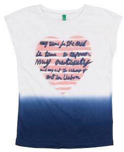 T-SHIRT BENETTON ART 1 GIRL (120 CM)-(6-7 ΕΤΩΝ) T-SHIRT BENETTON ART 1 GIRL (120 CM)-(6-7 ΕΤΩΝ)