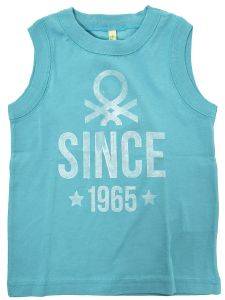 ΑΜΑΝΙΚΟ T-SHIRT BENETTON BASIC TK LATE ΤΙΡΚΟΥΑΖ (110 CM)-(4-5 ΕΤΩΝ) ΑΜΑΝΙΚΟ T-SHIRT BENETTON BASIC TK LATE ΤΙΡΚΟΥΑΖ (110 CM)-(4-5 ΕΤΩΝ)
