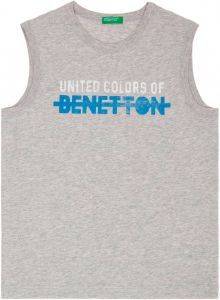 ΑΜΑΝΙΚΟ T-SHIRT BENETTON BASICO SUMMER BOY ΓΚΡΙ (82 CM)-(1-2 ΕΤΩΝ) ΑΜΑΝΙΚΟ T-SHIRT BENETTON BASICO SUMMER BOY ΓΚΡΙ (82 CM)-(1-2 ΕΤΩΝ)