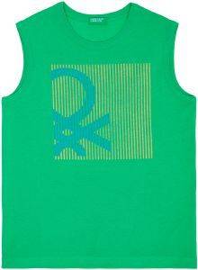  T-SHIRT BENETTON BASICO SUMMER BOY  (120 CM)-(6-7 )