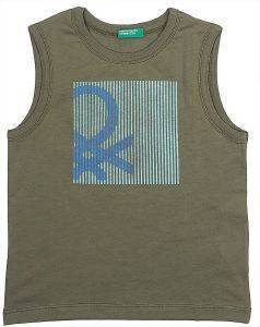 ΑΜΑΝΙΚΟ T-SHIRT BENETTON BASICO SUMMER BOY ΧΑΚΙ (150 CM)-(10-11 ΕΤΩΝ) ΑΜΑΝΙΚΟ T-SHIRT BENETTON BASICO SUMMER BOY ΧΑΚΙ (150 CM)-(10-11 ΕΤΩΝ)