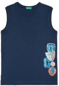 ΑΜΑΝΙΚΟ T-SHIRT BENETTON CA ΜΠΛΕ ΣΚΟΥΡΟ (82 CM)-(1-2 ΕΤΩΝ) ΑΜΑΝΙΚΟ T-SHIRT BENETTON CA ΜΠΛΕ ΣΚΟΥΡΟ (82 CM)-(1-2 ΕΤΩΝ)