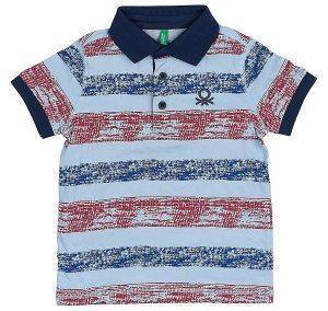 POLO T-SHIRT BENETTON ART 1 BOY ΓΑΛΑΖΙΟ (90 CM)-(2 ΕΤΩΝ) POLO T-SHIRT BENETTON ART 1 BOY ΓΑΛΑΖΙΟ (90 CM)-(2 ΕΤΩΝ)