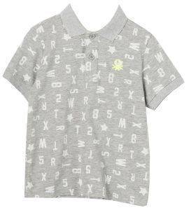 POLO T-SHIRT BENETTON BASIC TK LATE ΓΚΡΙ (110 CM)-(4-5 ΕΤΩΝ) POLO T-SHIRT BENETTON BASIC TK LATE ΓΚΡΙ (110 CM)-(4-5 ΕΤΩΝ)