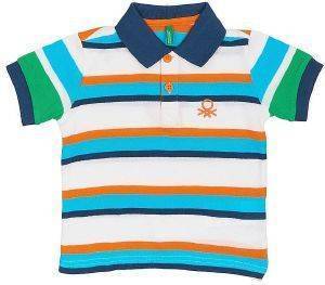 POLO T-SHIRT BENETTON BROTHERS ΡΙΓΕ ΠΟΛΥΧΡΩΜΟ (100 CM)-(3-4 ΕΤΩΝ) POLO T-SHIRT BENETTON BROTHERS ΡΙΓΕ ΠΟΛΥΧΡΩΜΟ (100 CM)-(3-4 ΕΤΩΝ)