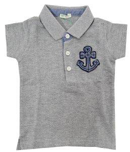 POLO T-SHIRT BENETTON CLASS HIM ΓΚΡΙ (68 CM)-(6-9 ΜΗΝΩΝ) POLO T-SHIRT BENETTON CLASS HIM ΓΚΡΙ (68 CM)-(6-9 ΜΗΝΩΝ)