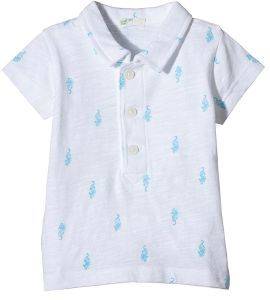 POLO T-SHIRT BENETTON SUMMER HIM  (62 CM)-(3-6 )