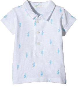 POLO T-SHIRT BENETTON SUMMER HIM ΛΕΥΚΟ (74 CM)-(9-12 ΜΗΝΩΝ) POLO T-SHIRT BENETTON SUMMER HIM ΛΕΥΚΟ (74 CM)-(9-12 ΜΗΝΩΝ)