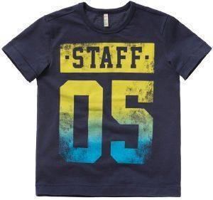 T-SHIRT BENETTON MANIA ΜΠΛΕ ΣΚΟΥΡΟ (82 CM)-(1-2 ΕΤΩΝ) T-SHIRT BENETTON MANIA ΜΠΛΕ ΣΚΟΥΡΟ (82 CM)-(1-2 ΕΤΩΝ)