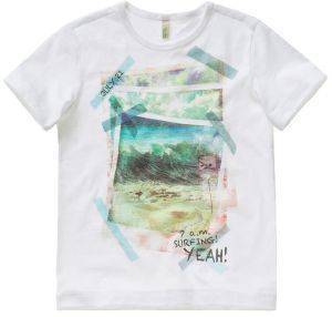 T-SHIRT BENETTON SAVE MONEY ΛΕΥΚΟ (82 CM)-(1-2 ΕΤΩΝ)