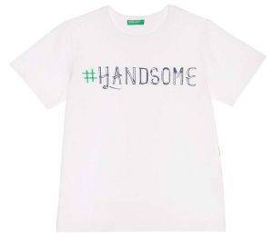 T-SHIRT BENETTON CA ΛΕΥΚΟ (82 CM)-(1-2 ΕΤΩΝ) T-SHIRT BENETTON CA ΛΕΥΚΟ (82 CM)-(1-2 ΕΤΩΝ)