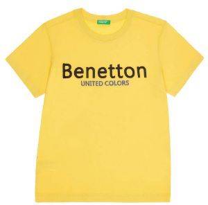 T-SHIRT BENETTON BASIC BOY ΚΙΤΡΙΝΟ (100 CM)-(3-4 ΕΤΩΝ) T-SHIRT BENETTON BASIC BOY ΚΙΤΡΙΝΟ (100 CM)-(3-4 ΕΤΩΝ)