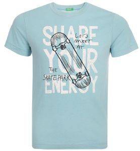 T-SHIRT BENETTON FUNZIONE BOY ΘΑΛΑΣΣΙ (82 CM)-(1-2 ΕΤΩΝ) T-SHIRT BENETTON FUNZIONE BOY ΘΑΛΑΣΣΙ (82 CM)-(1-2 ΕΤΩΝ)