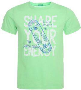 T-SHIRT BENETTON FUNZIONE BOY ΠΡΑΣΙΝΟ (100 CM)-(3-4 ΕΤΩΝ) T-SHIRT BENETTON FUNZIONE BOY ΠΡΑΣΙΝΟ (100 CM)-(3-4 ΕΤΩΝ)