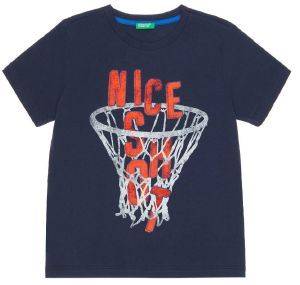 T-SHIRT BENETTON COLORS BOY ΜΠΛΕ ΣΚΟΥΡΟ (82 CM)-(1-2 ΕΤΩΝ) T-SHIRT BENETTON COLORS BOY ΜΠΛΕ ΣΚΟΥΡΟ (82 CM)-(1-2 ΕΤΩΝ)