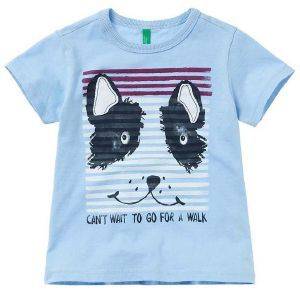T-SHIRT BENETTON ART 1 BOY ΓΑΛΑΖΙΟ (90 CM)-(2 ΕΤΩΝ) T-SHIRT BENETTON ART 1 BOY ΓΑΛΑΖΙΟ (90 CM)-(2 ΕΤΩΝ)
