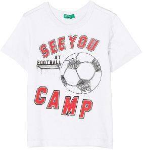 T-SHIRT BENETTON FUNZIONE BOY ΛΕΥΚΟ (100 CM)-(3-4 ΕΤΩΝ) T-SHIRT BENETTON FUNZIONE BOY ΛΕΥΚΟ (100 CM)-(3-4 ΕΤΩΝ)