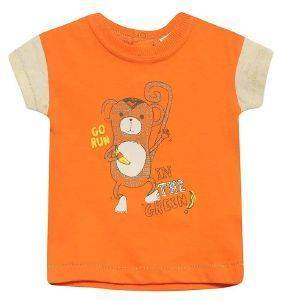 T-SHIRT BENETTON GREEN ROOTS HIM BABY ΠΟΡΤΟΚΑΛΙ (68 CM)-(6-9 ΜΗΝΩΝ) T-SHIRT BENETTON GREEN ROOTS HIM BABY ΠΟΡΤΟΚΑΛΙ (68 CM)-(6-9 ΜΗΝΩΝ)