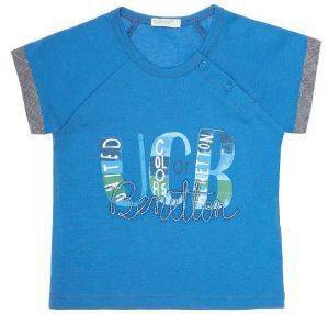 T-SHIRT BENETTON CA BABY BOY ΜΠΛΕ (74 CM)-(9-12 ΜΗΝΩΝ) T-SHIRT BENETTON CA BABY BOY ΜΠΛΕ (74 CM)-(9-12 ΜΗΝΩΝ)