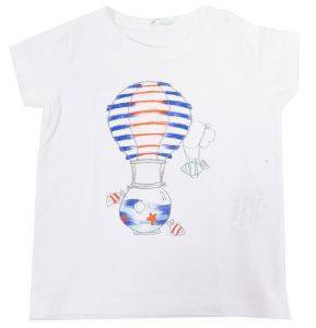T-SHIRT BENETTON BY THE SEA BABY ΛΕΥΚΟ (68 CM)-(6-9 ΜΗΝΩΝ) T-SHIRT BENETTON BY THE SEA BABY ΛΕΥΚΟ (68 CM)-(6-9 ΜΗΝΩΝ)