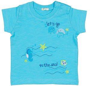 T-SHIRT BENETTON SUMMER HIM  (62 CM)-(3-6 )