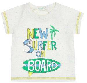 T-SHIRT BENETTON FUNNY WAVE BABY BOY 