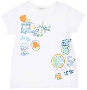 T-SHIRT BENETTON CA BABY BOY ΛΕΥΚΟ (62 CM)-(3-6 ΜΗΝΩΝ) T-SHIRT BENETTON CA BABY BOY ΛΕΥΚΟ (62 CM)-(3-6 ΜΗΝΩΝ)