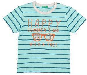 T-SHIRT BENETTON CALIFORNIAN ΡΙΓΕ ΣΙΕΛ (90 CM)-(2 ΕΤΩΝ) T-SHIRT BENETTON CALIFORNIAN ΡΙΓΕ ΣΙΕΛ (90 CM)-(2 ΕΤΩΝ)