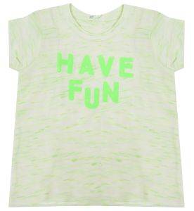 T-SHIRT BENETTON SUMMER HIM ΛΑΧΑΝΙ (68 CM)-(6-9 ΜΗΝΩΝ)