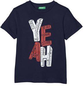 T-SHIRT BENETTON CA ΜΠΛΕ ΣΚΟΥΡΟ (82 CM)-(1-2 ΕΤΩΝ) T-SHIRT BENETTON CA ΜΠΛΕ ΣΚΟΥΡΟ (82 CM)-(1-2 ΕΤΩΝ)
