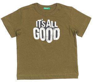 T-SHIRT BENETTON CA ΧΑΚΙ (82 CM)-(1-2 ΕΤΩΝ) T-SHIRT BENETTON CA ΧΑΚΙ (82 CM)-(1-2 ΕΤΩΝ)