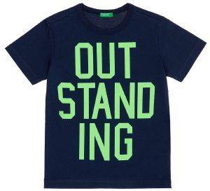 T-SHIRT BENETTON FUNZIONE BOY ΜΠΛΕ ΣΚΟΥΡΟ (90 CM)-(2 ΕΤΩΝ) T-SHIRT BENETTON FUNZIONE BOY ΜΠΛΕ ΣΚΟΥΡΟ (90 CM)-(2 ΕΤΩΝ)