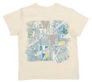 T-SHIRT BENETTON GREEN ROOTS  (100 CM)-(3-4 )