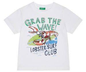 T-SHIRT BENETTON CALIFORNIAN BOY ΛΕΥΚΟ (90 CM)-(2 ΕΤΩΝ) T-SHIRT BENETTON CALIFORNIAN BOY ΛΕΥΚΟ (90 CM)-(2 ΕΤΩΝ)