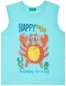 ΑΜΑΝΙΚΟ T-SHIRT BENETTON CALIFORNIAN BOY ΤΙΡΚΟΥΑΖ (82 CM)-(1-2 ΕΤΩΝ) ΑΜΑΝΙΚΟ T-SHIRT BENETTON CALIFORNIAN BOY ΤΙΡΚΟΥΑΖ (82 CM)-(1-2 ΕΤΩΝ)