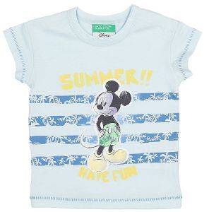 T-SHIRT BENETTON CA BABY BOY ΘΑΛΑΣΣΙ (74 CM)-(9-12 ΜΗΝΩΝ) T-SHIRT BENETTON CA BABY BOY ΘΑΛΑΣΣΙ (74 CM)-(9-12 ΜΗΝΩΝ)