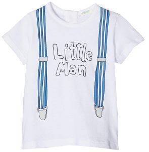 T-SHIRT BENETTON LITTLE BABY BOY  (62 CM)-(3-6 )