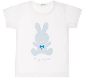 T-SHIRT BENETTON CA BASICO BABY  (68 CM)-(6-9 )