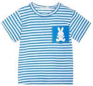 T-SHIRT BENETTON BASICO BABY ΡΙΓΕ ΜΠΛΕ/ΛΕΥΚΟ (74 CM)-(9-12 ΜΗΝΩΝ) T-SHIRT BENETTON BASICO BABY ΡΙΓΕ ΜΠΛΕ/ΛΕΥΚΟ (74 CM)-(9-12 ΜΗΝΩΝ)