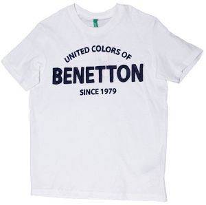 T-SHIRT BENETTON FOUNDATION TK ΛΕΥΚΟ (100 CM)-(3-4 ΕΤΩΝ) T-SHIRT BENETTON FOUNDATION TK ΛΕΥΚΟ (100 CM)-(3-4 ΕΤΩΝ)