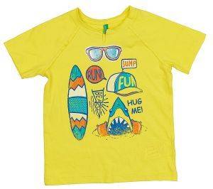 T-SHIRT BENETTON BEACH GAMES ΚΙΤΡΙΝΟ (110 CM)-(4-5 ΕΤΩΝ) T-SHIRT BENETTON BEACH GAMES ΚΙΤΡΙΝΟ (110 CM)-(4-5 ΕΤΩΝ)