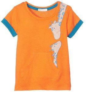 T-SHIRT BENETTON GREEN ROOTS HIM BABY  (62 CM)-(3-6 )